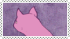cheshire cat stamp
