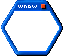 Transparent Windows XP hexagonal stamp template