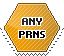 any_prns hexagonal stamp