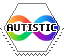 autistic hexagonal stamp