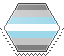 demiboy hexagonal stamp