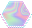 holo_05 hexagonal stamp