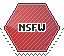 nsfw hexagonal stamp