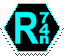R74n hexagonal stamp